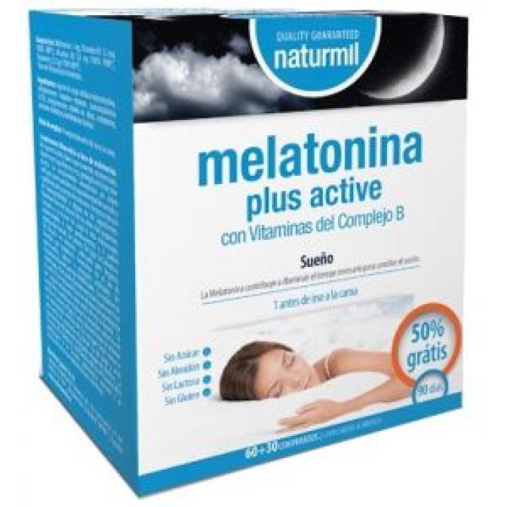 Melatonina Plus Active Naturmil 90 Compresse