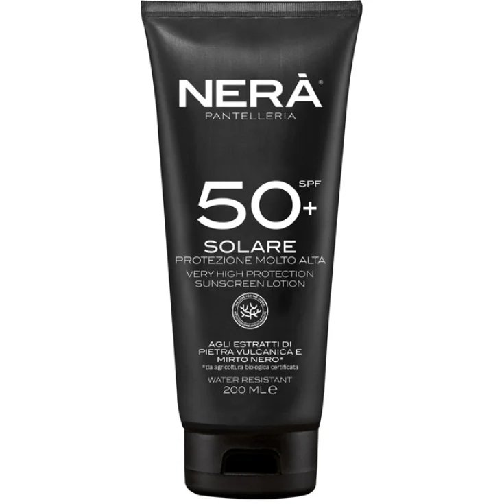 Crema Solare Spf 50+ Protezione Molto Alta NERA'® 200ml