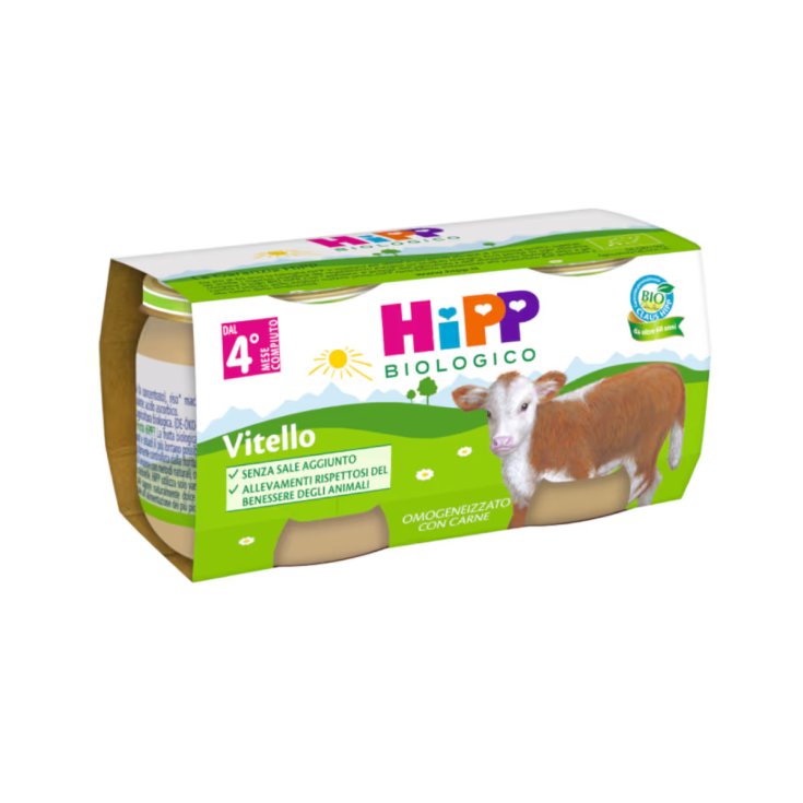 Omogeneizzato Vitello Hipp Bio 2x80g