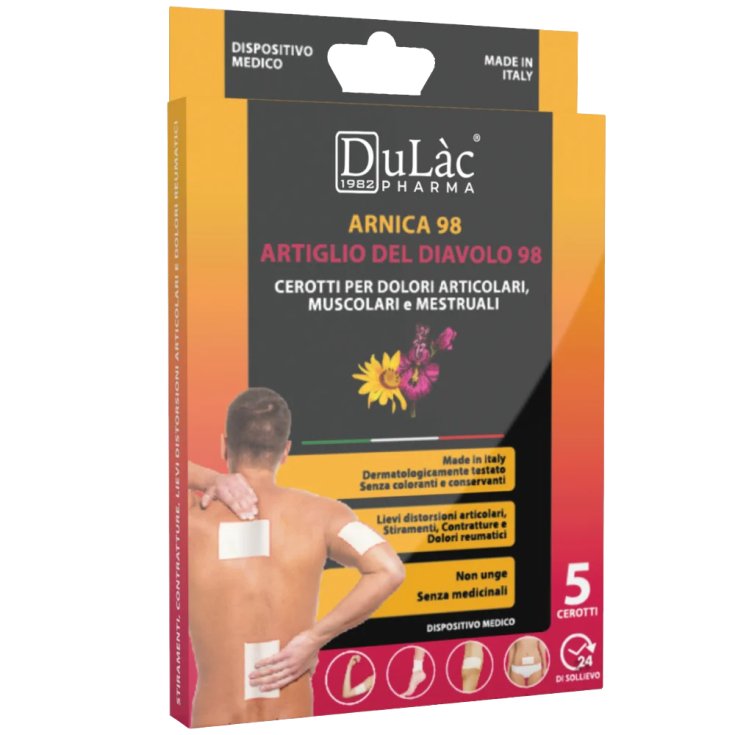 Arnica 98 Cerotto Generico Dulac® 5 Pezzi