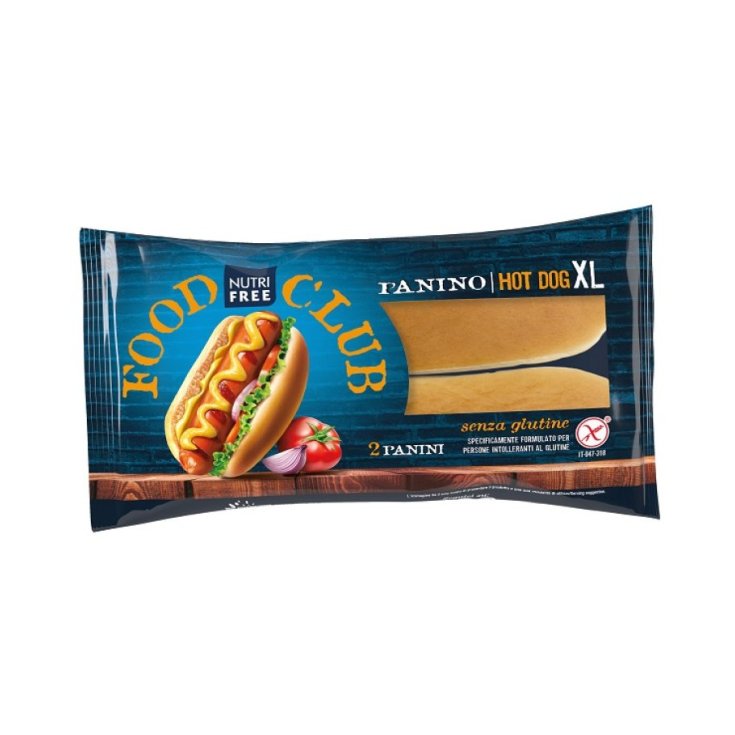 Panino Hot Dog XL Food Club 2 Pezzi