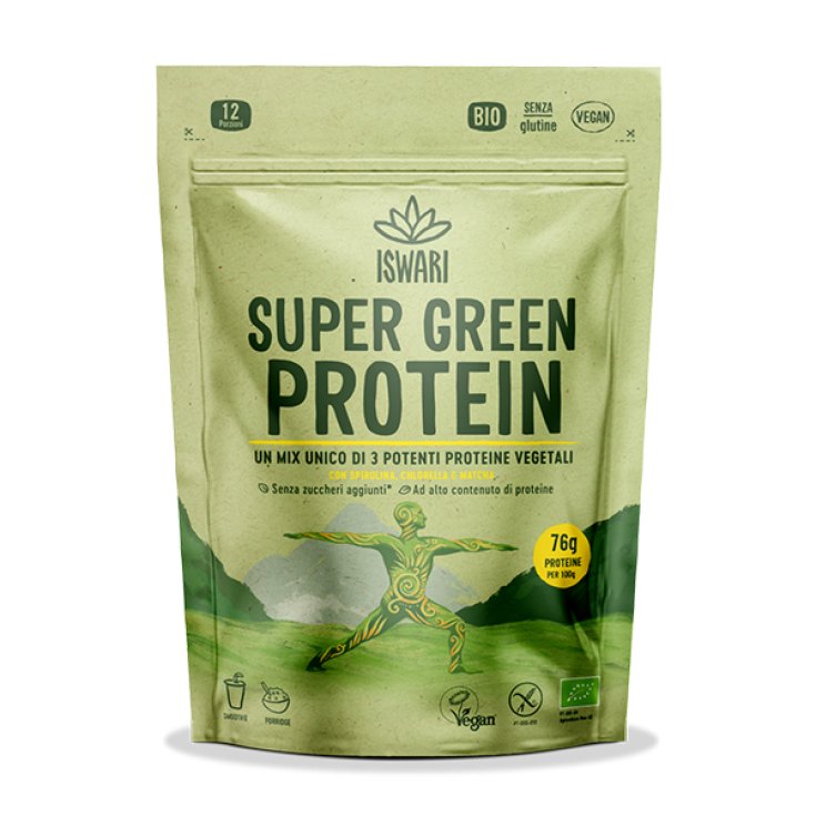 Super Green Protein BIO ISWARI 250g