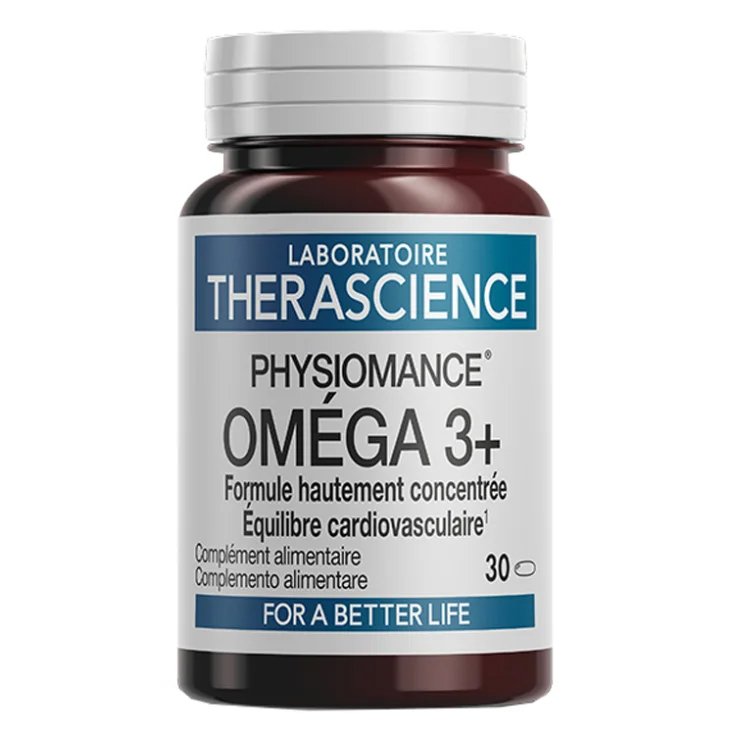 PHYSIOMANCE OMEGA 3+ THERASCIENCE 30 Perle