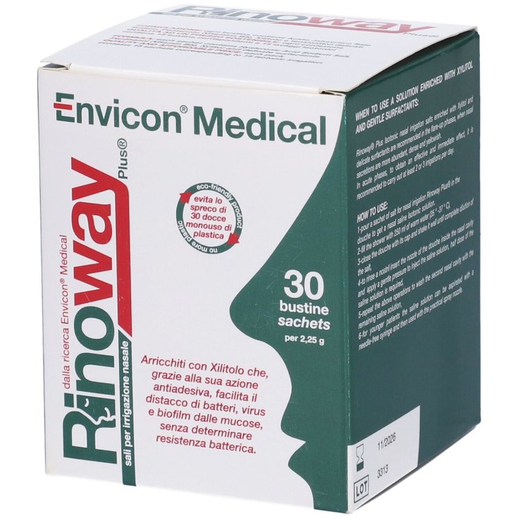 Rinoway Plus Sali Isotonici 30 Bustine