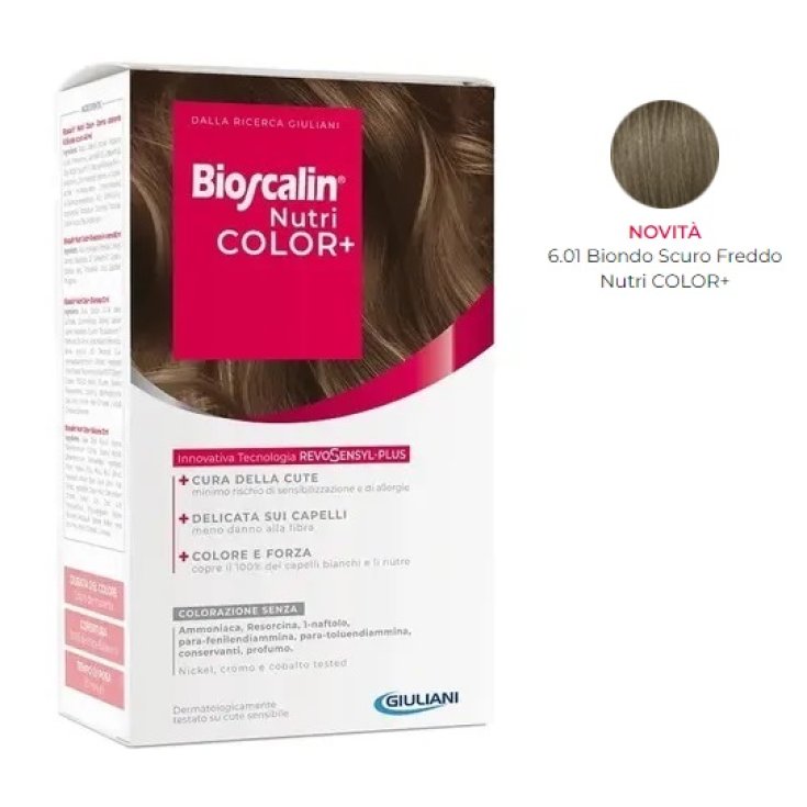 Nutri COLOR+ 8,01 Biondo Chiaro Freddo Bioscalin