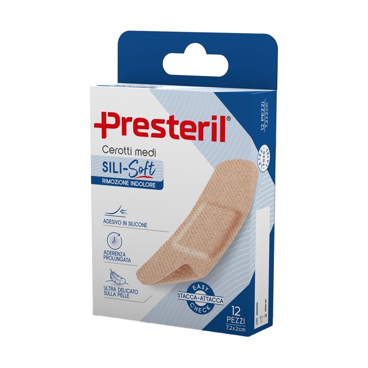 Sili-Soft Cerotti Presteril 12 Pezzi