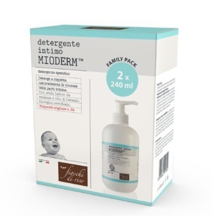 Detergente Intimo Mioderm Fiocchi di Riso Bipack 2x240ml