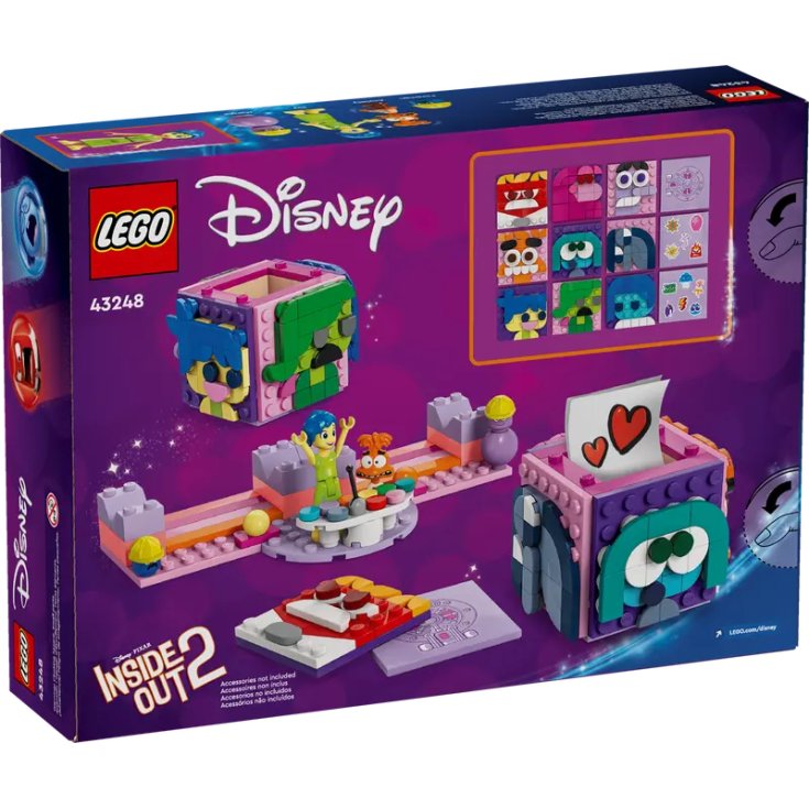 Mood Cube Di Inside Out 2 Lego Scatola Gioco