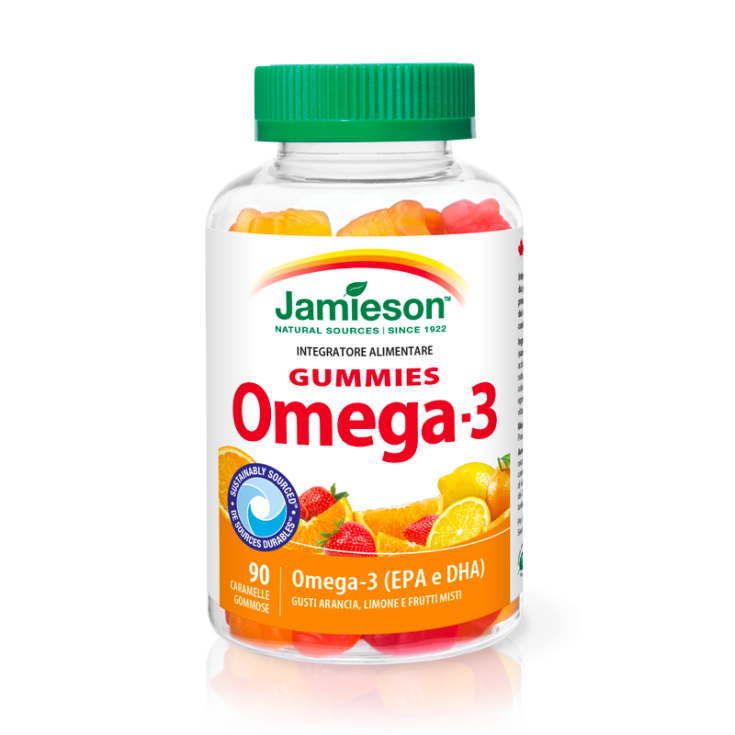 Omega-3 Gummies Jamieson 90 Caramelle Gommose