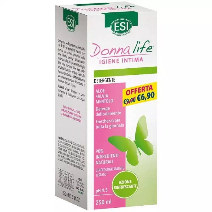 Igiene Intima Rinfrescante Donna Life ESI 250ml