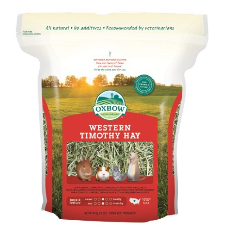 Fieno Western Timothy Hay Oxbow 425g