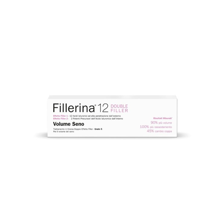 Fillerina Volume Seno 12 Ha Double Filler Crema Di Proseguimento Grado 5 Labo 100ml