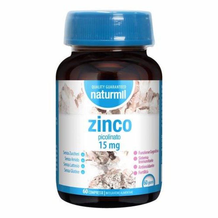 Zinco Picolinato 15mg Naturmil 60 Compresse