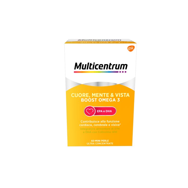 Cuore, Mente e Vista Boost Omega 3 Multicentrum 60 Capsule