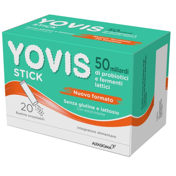 Yovis Stick Alfasigma 20 Bustine Orosolubili