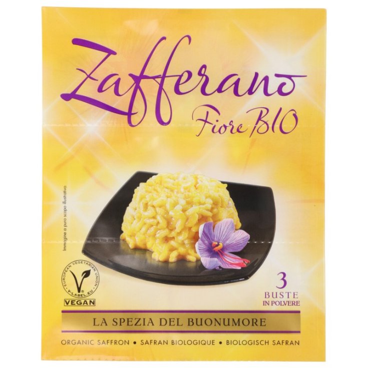 Zafferano Fiore Bio 3 Bustine