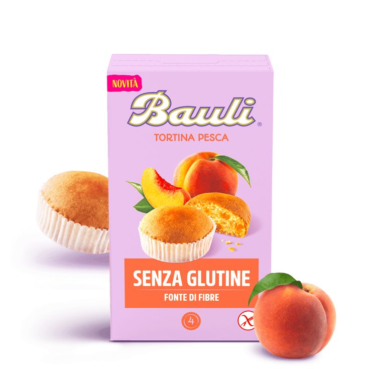 Tortina Pesca Senza Glutine Bauli 140g