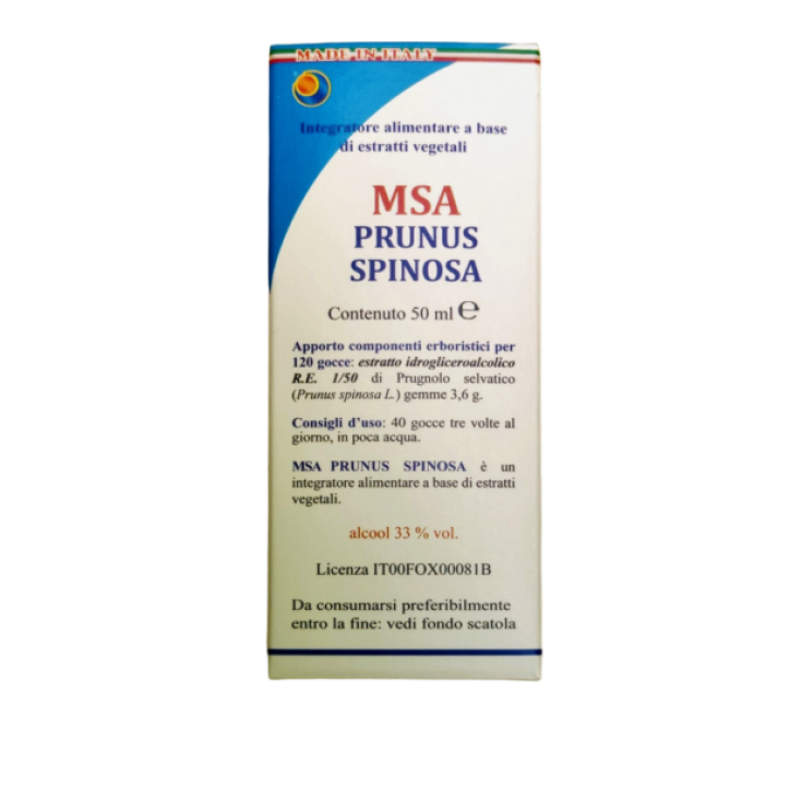 Msa Prunus Spinosa Herboplanet 50ml