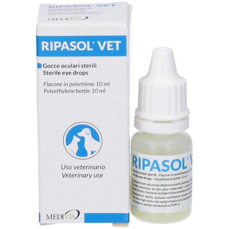 Ripasol Vet Gocce Oculari Sterili Medivis 10ml