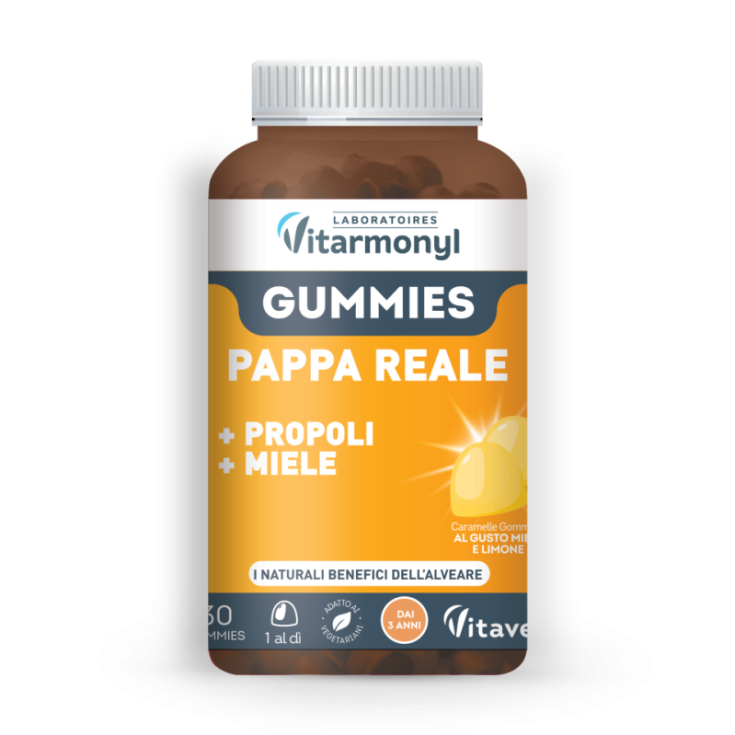 Pappa Reale Miele E Limone Vitarmonyl 30 Gommose Gusto Miele E Limone