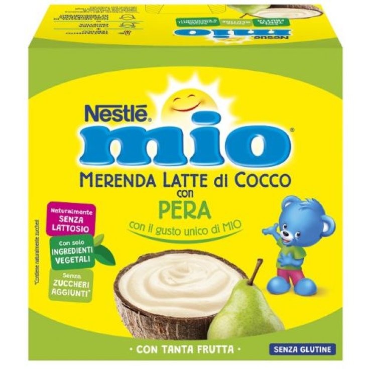 Mio Merenda Al Latte Di cocco Con Pera Nestlè 4 Pezzi