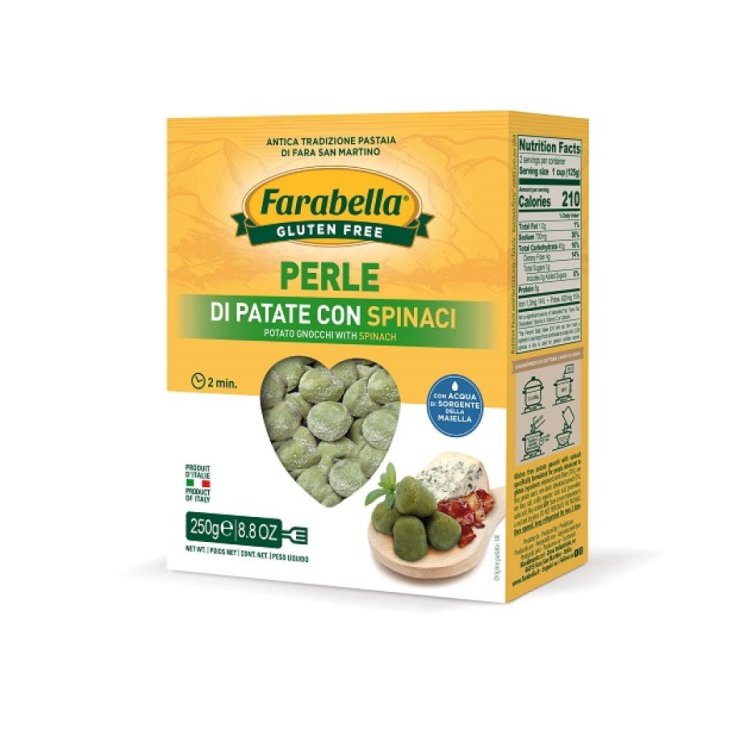 Perle Di Patate Con Spinaci Farabella 250g