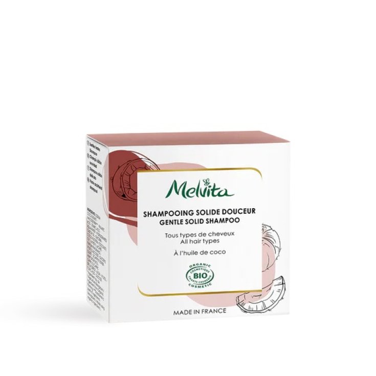 Shampoo Solido Delicato Melvita 55g