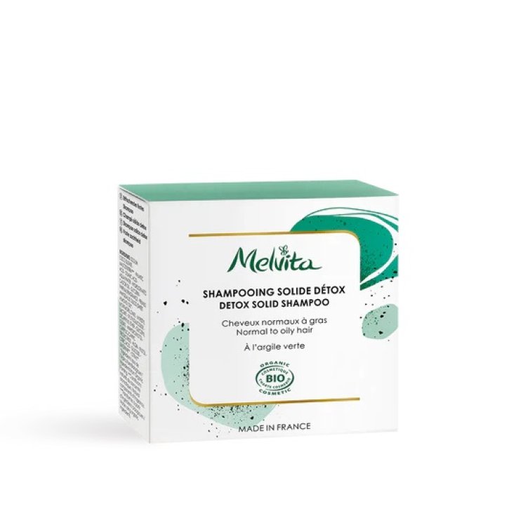 Shampoo Solido Detox Melvita 55g