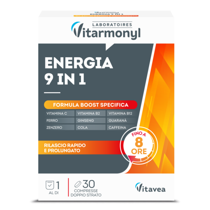 Energia 9 in 1 Vitarmonyl 30 Compresse