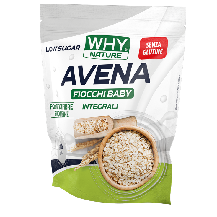 Avena Fiocchi Baby Integrali Senza Glutine Why Nature 1kg