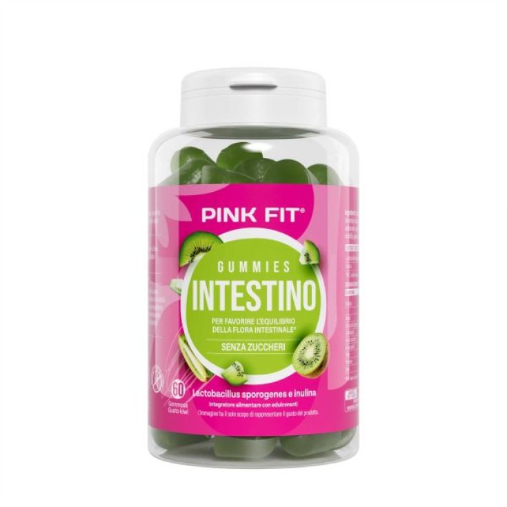 Intestino Gummies Pink Fit 60 Gommose