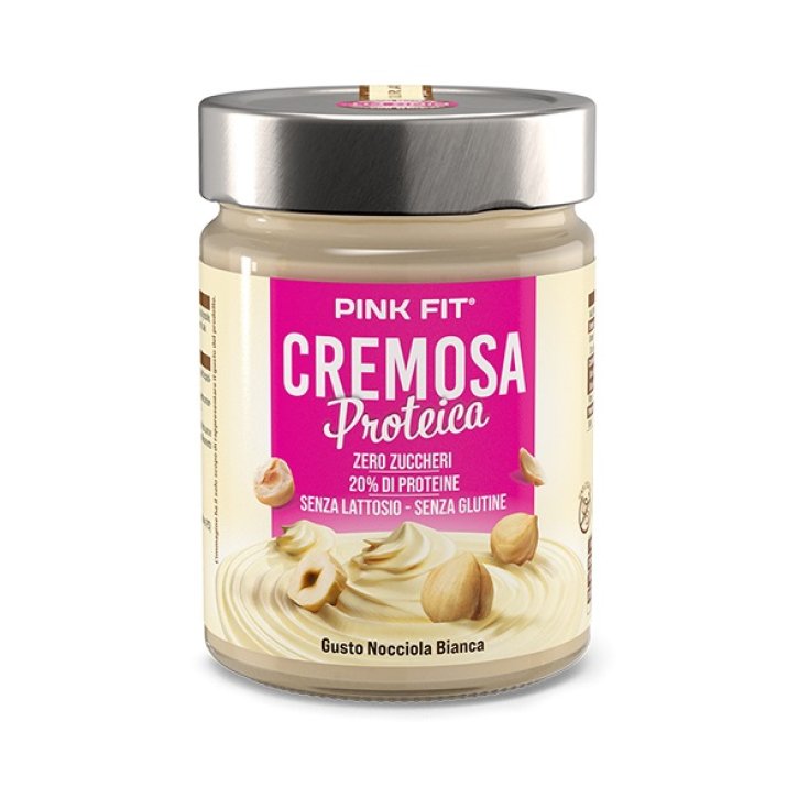 Cremosa Proteica Nocciola Bianca Pink Fit 300g