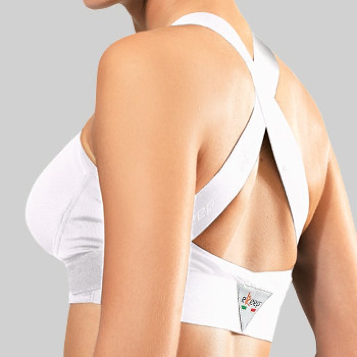 B1 Postural Bra® Reggiseno Posturale Bianco 3 Plus Ekeep 1 Pezzo