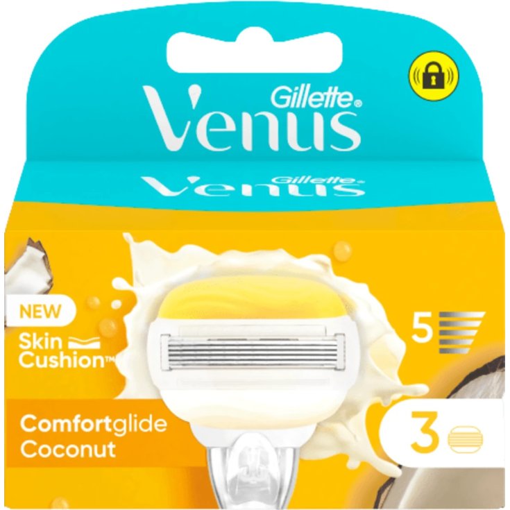 Lame Comfortglide Coconut Venus 3 Pezzi