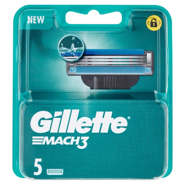 Lame Gillette Mach3 5 Pezzi