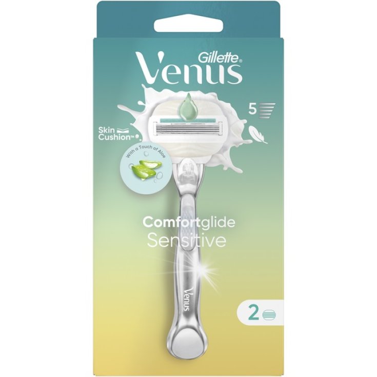 Rasoio Comfortglide Sensitive Venus 1 Manico + 2 Lamette