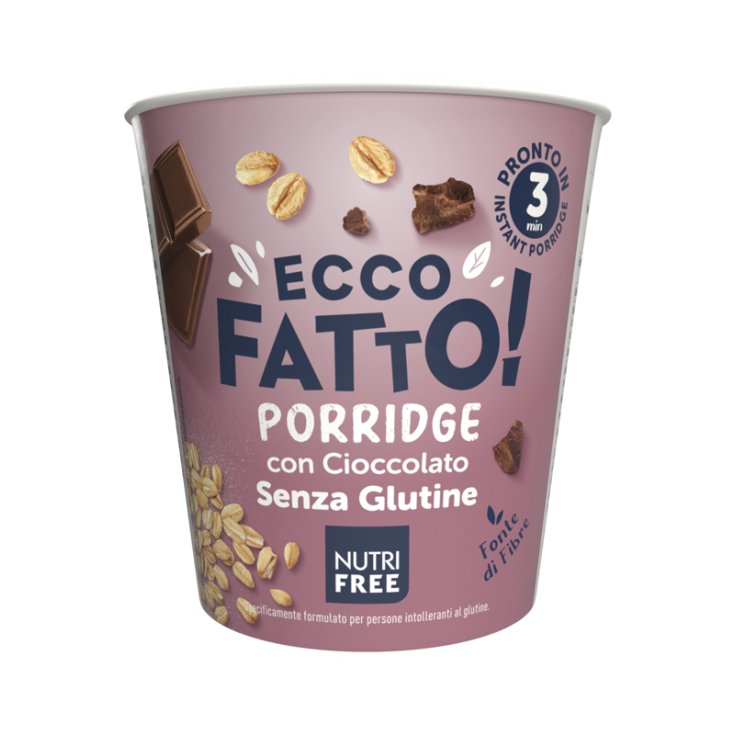 Ecco Fatto! Porridge Cioccolato NutriFree 50g