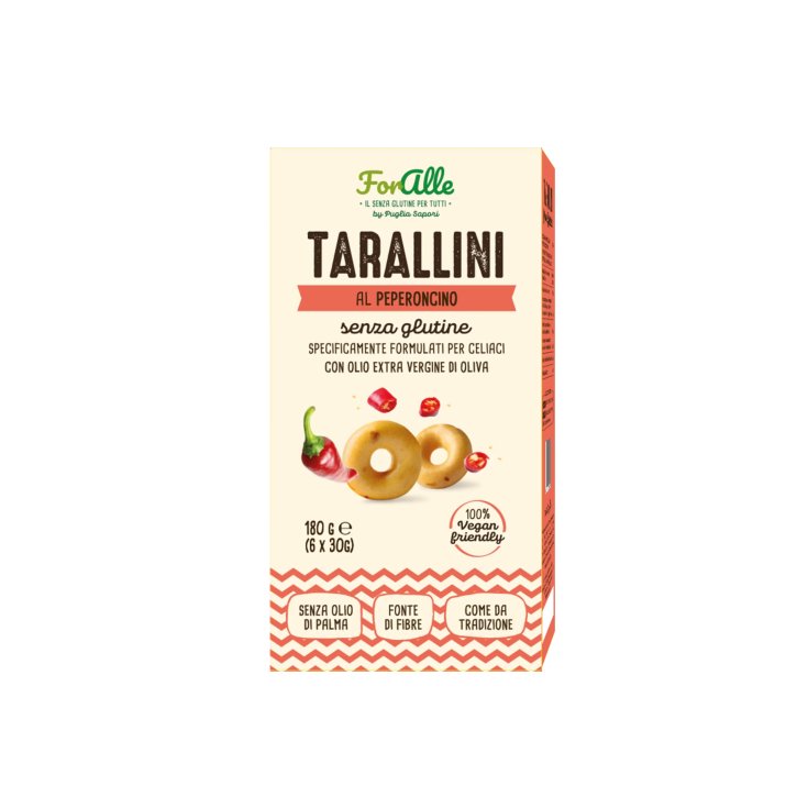 Tarallini Al Peperoncino ForAlle 180g