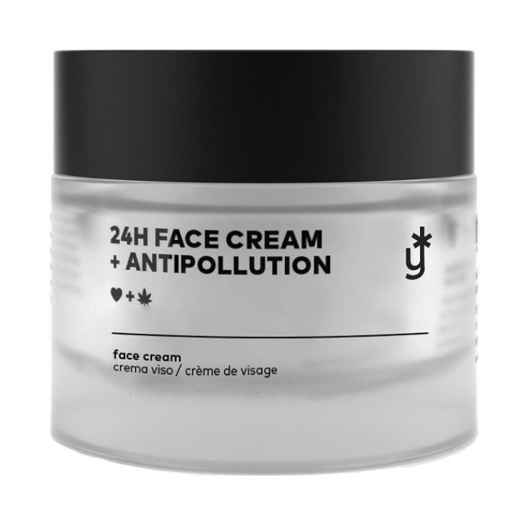 24h Face Cream Antipollution BioHempathy 50ml