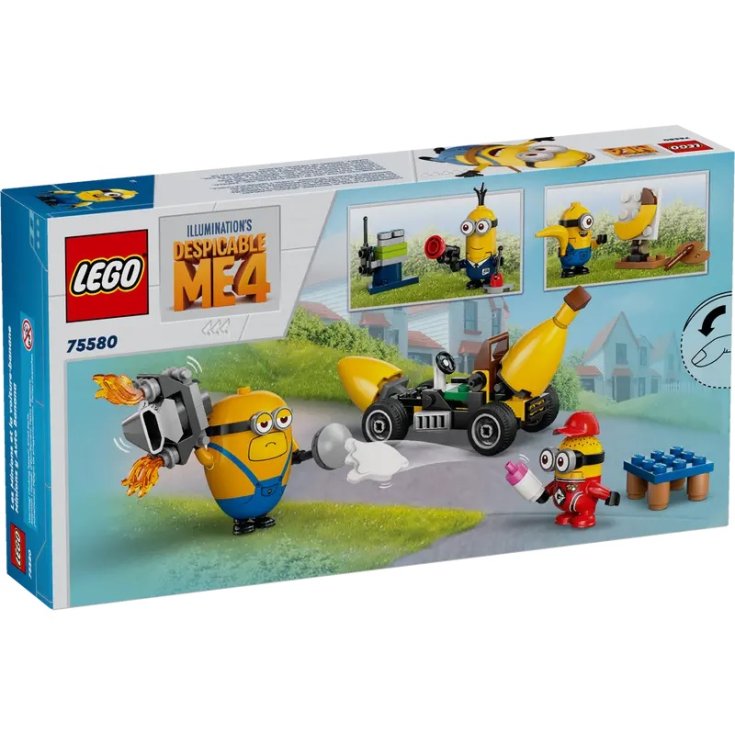 I Minions e L'Auto Banana LEGO