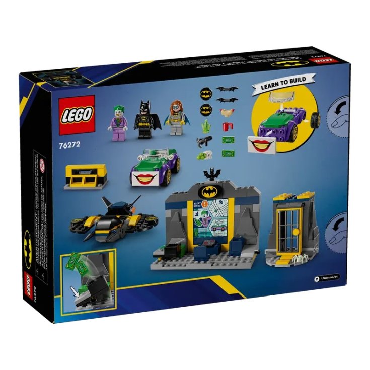 Batcaverna con Batman Batgirl e The Joker LEGO