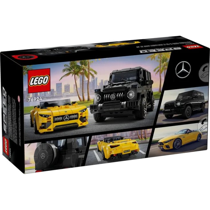 Mercedes-AMG G 63 e la Mercedes-AMG SL 63 LEGO