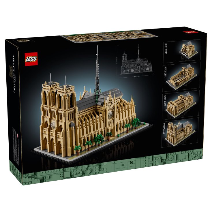 Notre-Dame de Paris Architecture LEGO