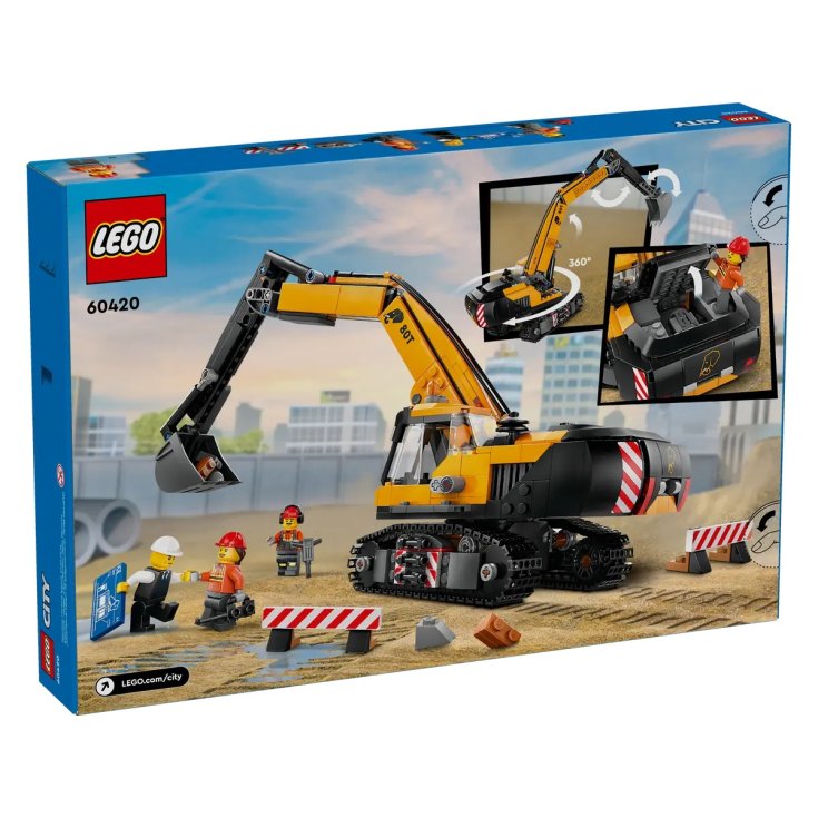 Escavatore da Cantiere LEGO