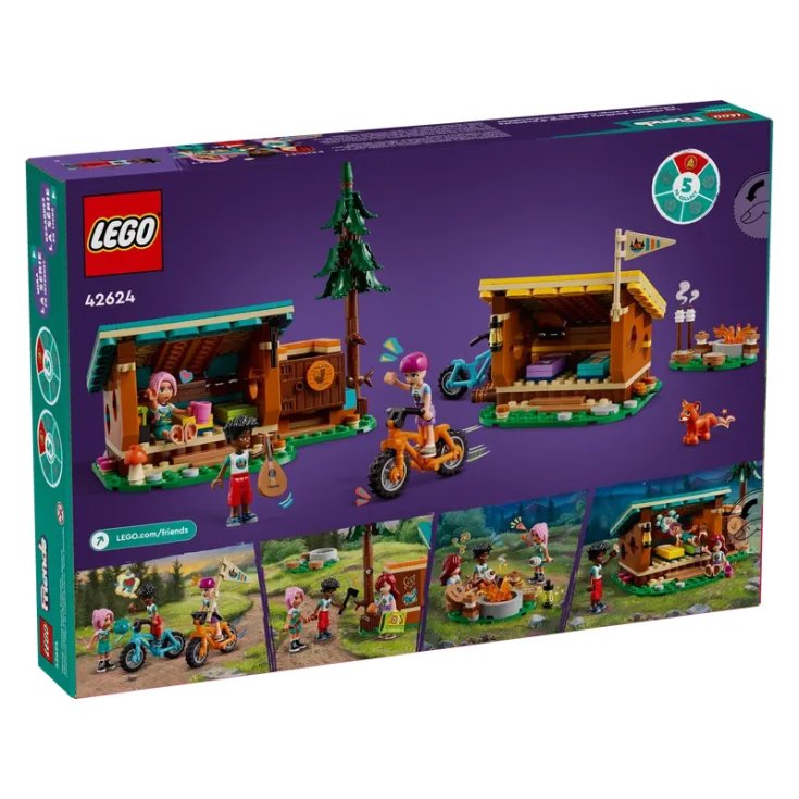 Cabine Relax al Campo Avventure LEGO Friends