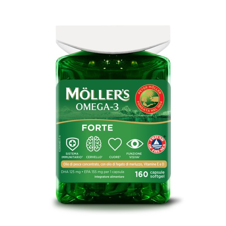 Omega 3 Forte Möller’s 160 Capsule Softgel	