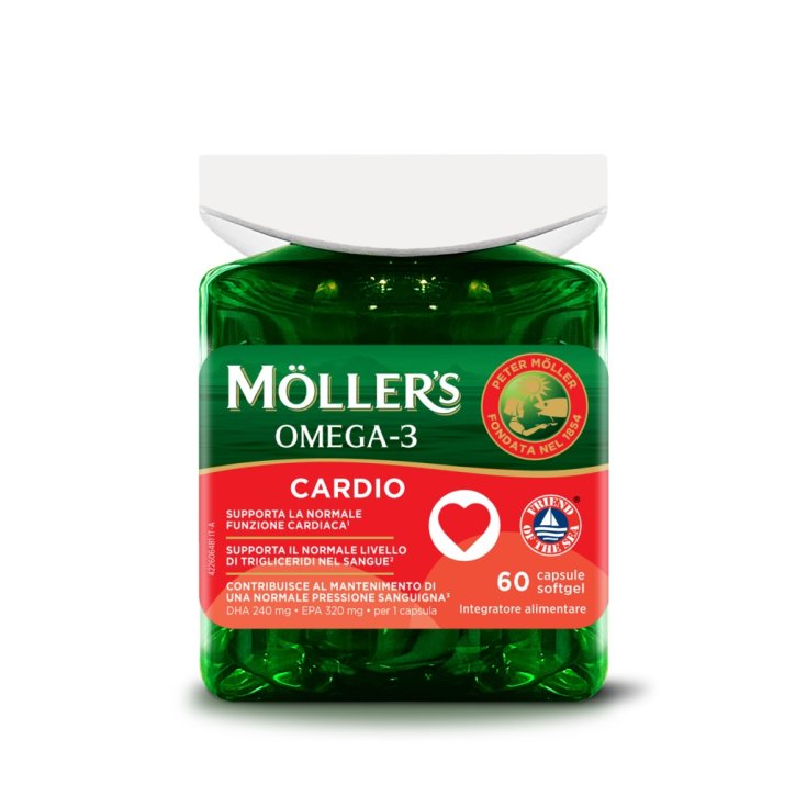 Omega 3 Cardio Möller’s 60 Capsule