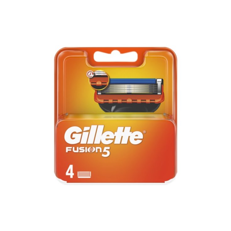 Lame Gillette Fusion5 4 Pezzi