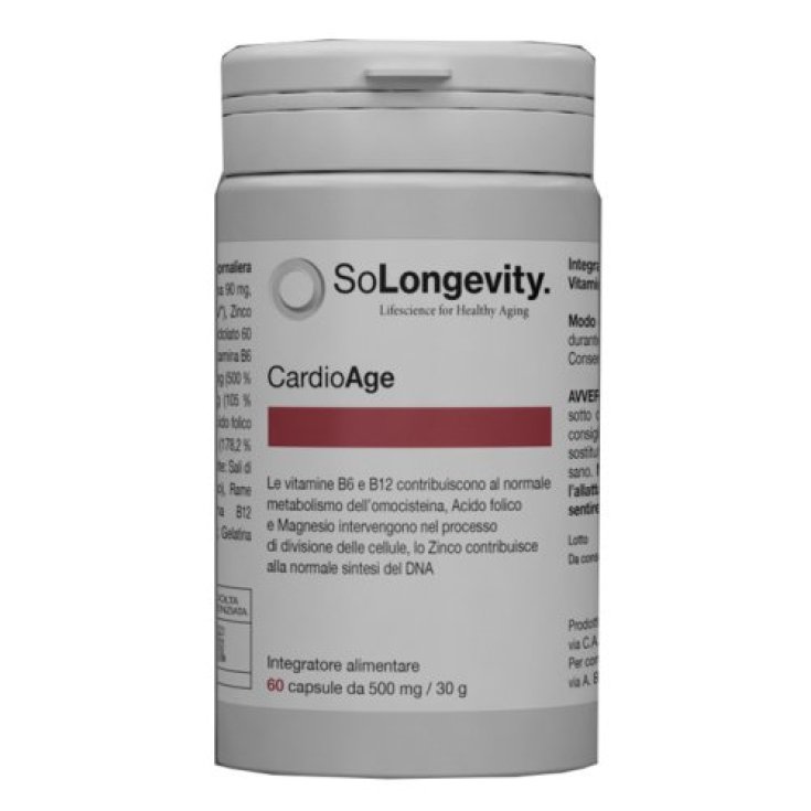 CardioAge SoLongevity 60 Capsule