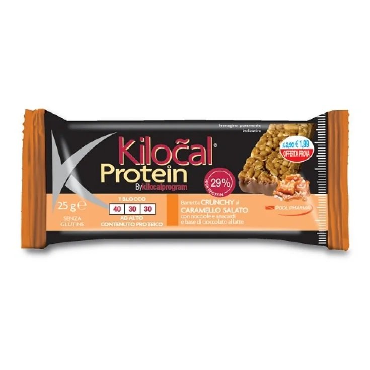 Protein Bar 29% Caramello Salato Kilocal 25g